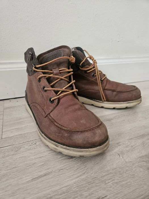 Ботинки ECCO .унисекс.натур замша