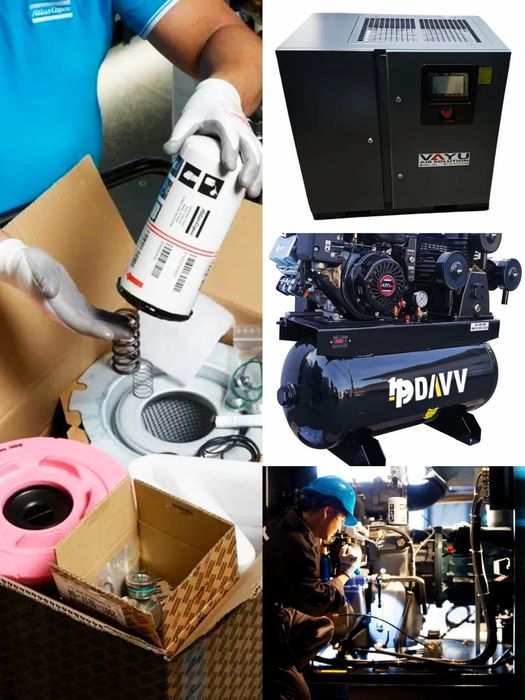 Запчасти поршневых и винтовых компрессоров