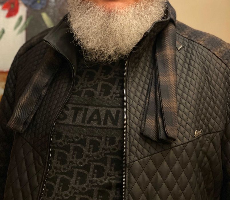 "Brioni" - Куртка кожаная