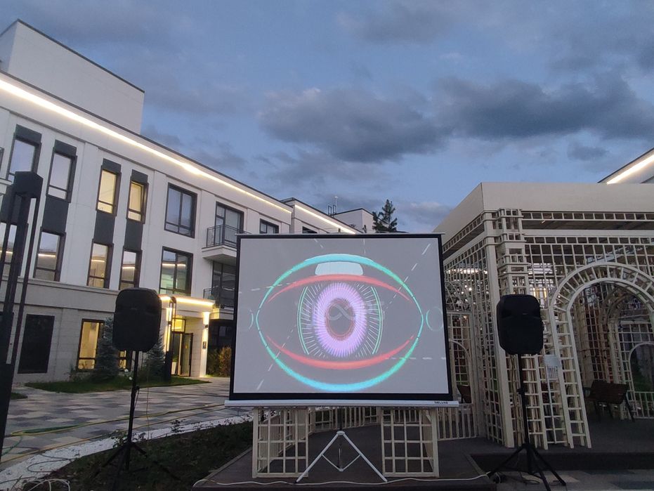 А.Р.Е.Н.Д.А проэктор проектор с полотном с доставкой и установкой А.Р.