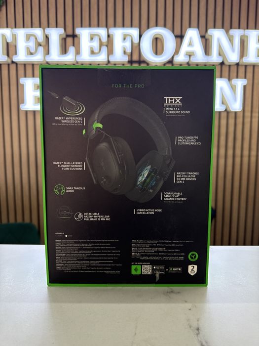 Razer Blackshark V3 Pro Wireless ANC Esporta Headset