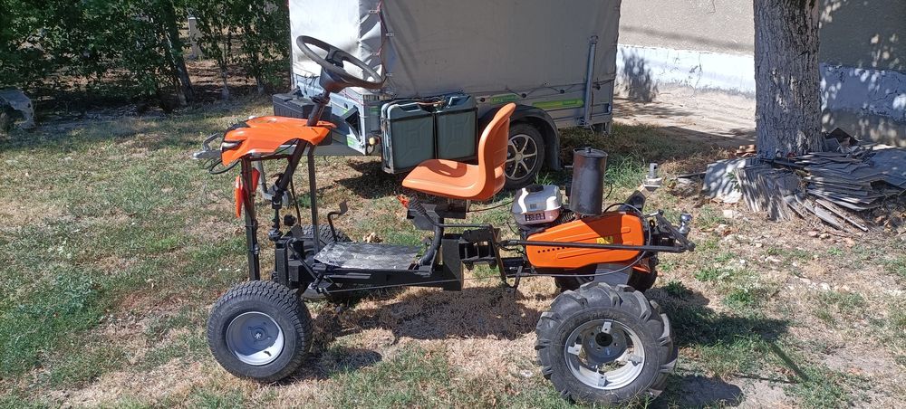 Tractoras facut a casa