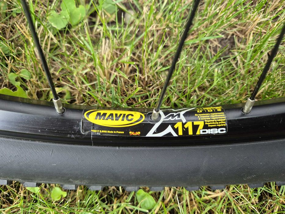 Roti MTB Mavic MX 117, 26inch, caseta Shimano 9 pinioane ,discuri Shimano noi