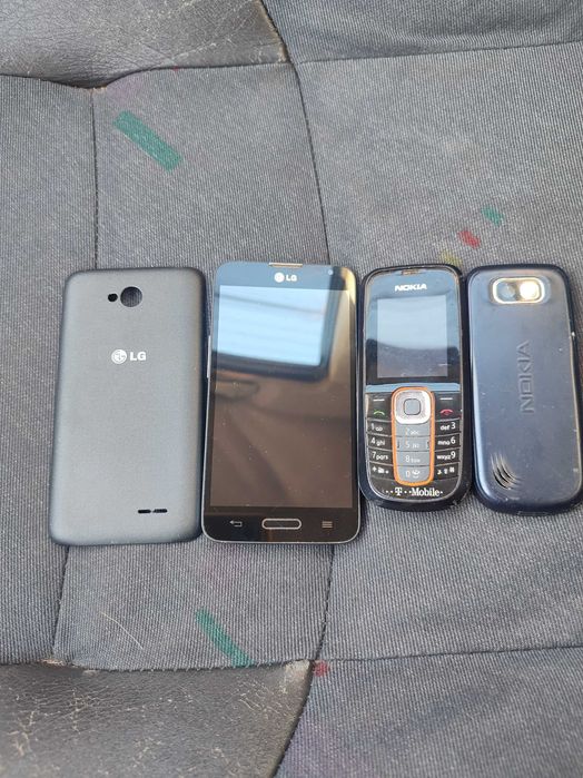 Два телефона LG L65 и NOKIA