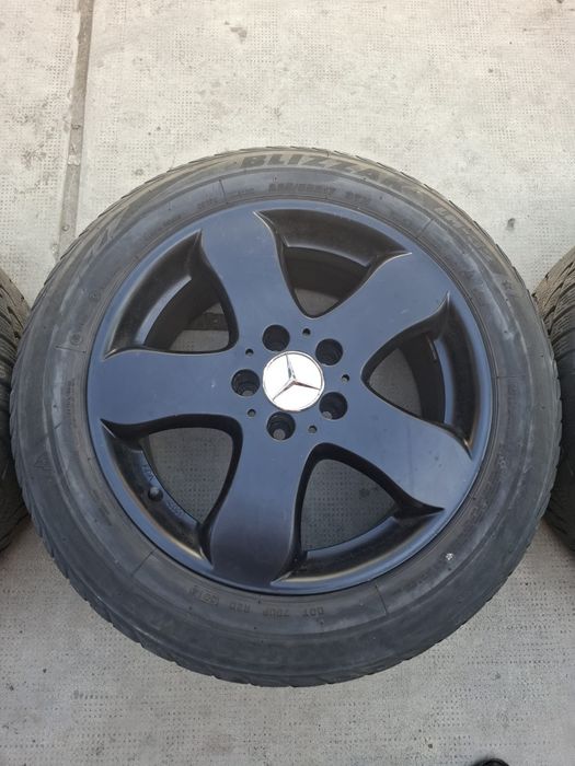 Set Roti Aluminiu Mercedes 225/55 R17  5x112