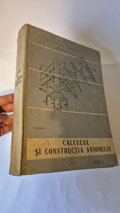 Carte veche Calculul si construcția Avionului  1965