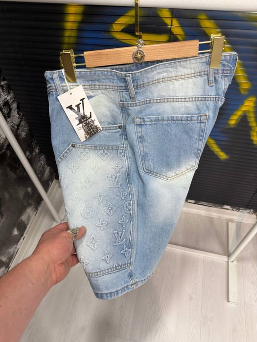 Bermude de blugi Louis Vuitton calitate TOP