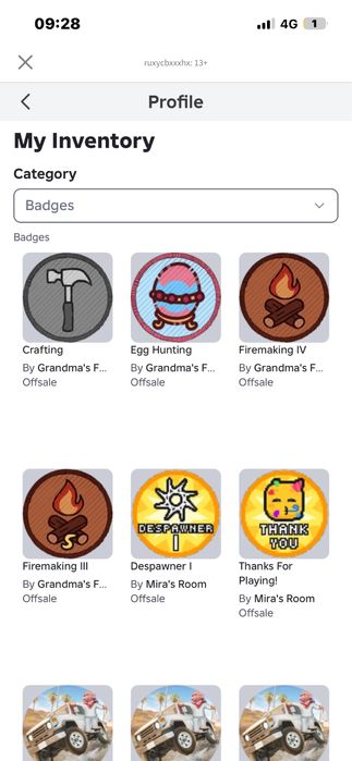 Аккаунт Roblox донатный