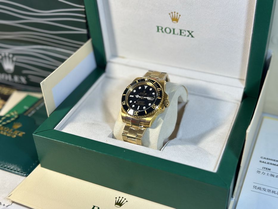 Rolex Submariner Gold And Black Dial 41 mm