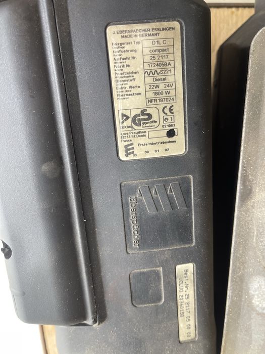 J. EBERSPAECHER Дизелова суха печка за камион