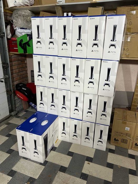 Sony Playstation 5CD + 100 Игр (Он Лайн) с Дисководом Европа 1 ТБ Slim ...