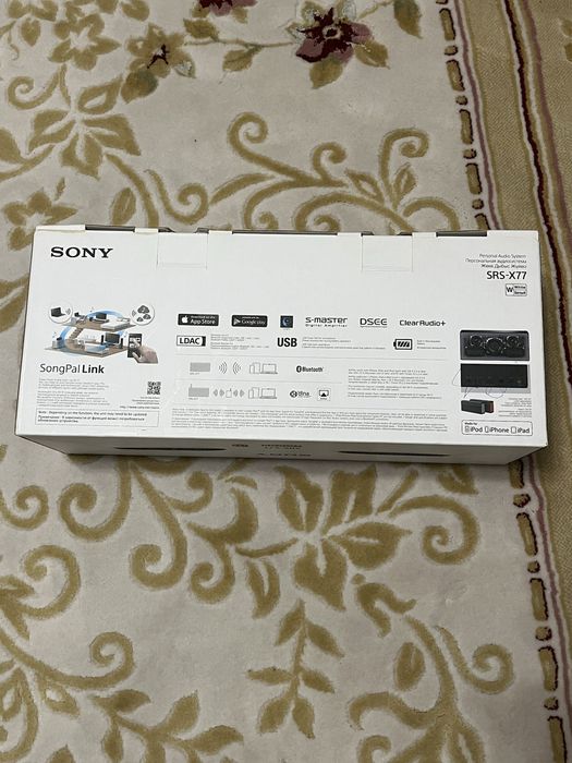 Колонка sony srs-x77