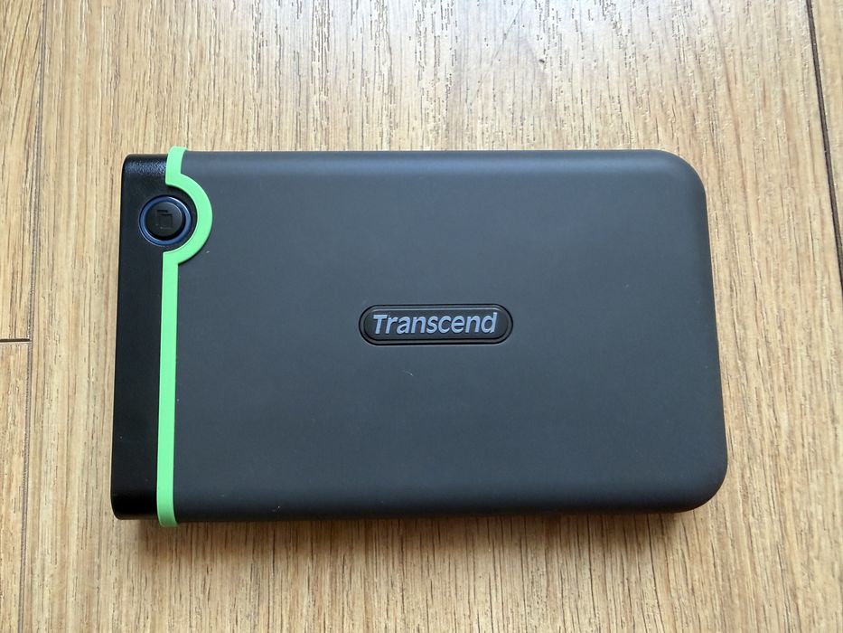 Външен диск Transcend 2 TB USB-C (2 терабайта, USB-C конекторът!)