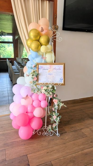 Arcada baloane, photocorner, decor eveniment