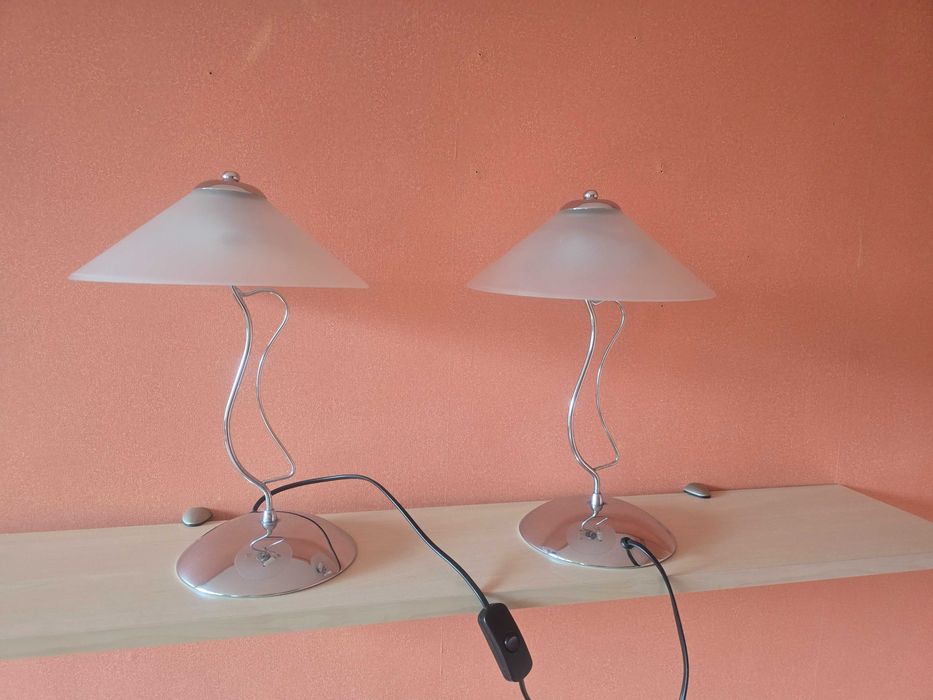 Две нощни лампи и полилей комплект