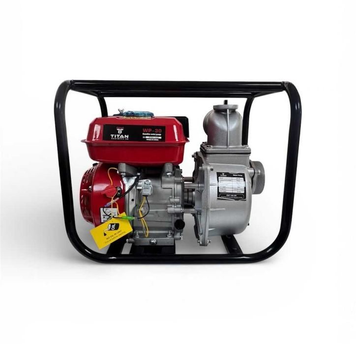 Водна помпа TITAN 3 цола, бензинова, за поливане и отводняване