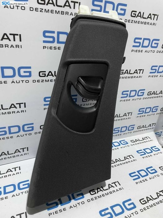 Ornament Stalp Plastic Negru S Line Dreapta Mijloc Audi A5 2008 - 2016 Cod 8T8867293 [1643]