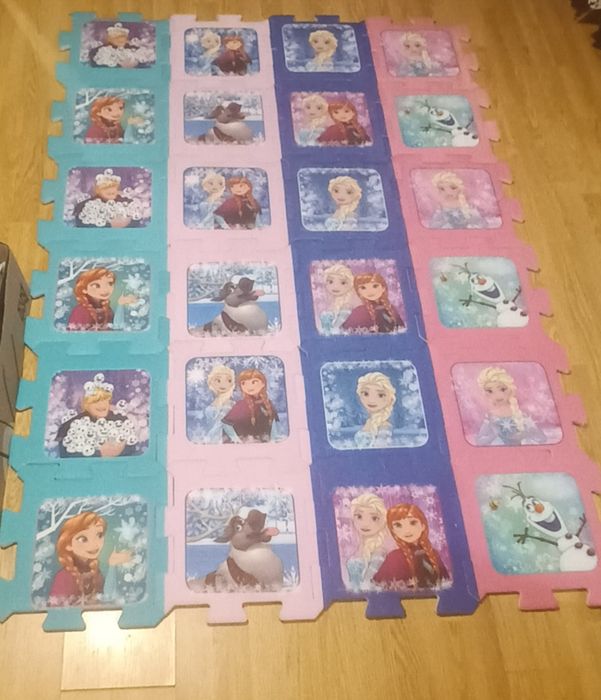 Copilul tau sta pe jos? Covor puzzle (180x120)cm de inalta calitate