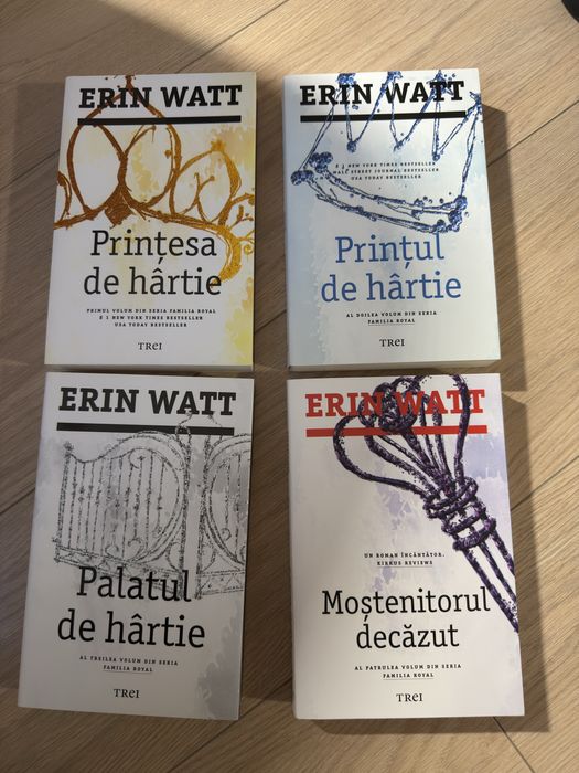 Seria Familia Royal, Printesa de hartie 4vol