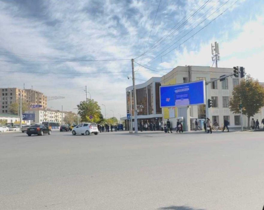 Bilbord, Led ekran Qo'qon shaxrida, Реклама на Билборды. Лед экраны