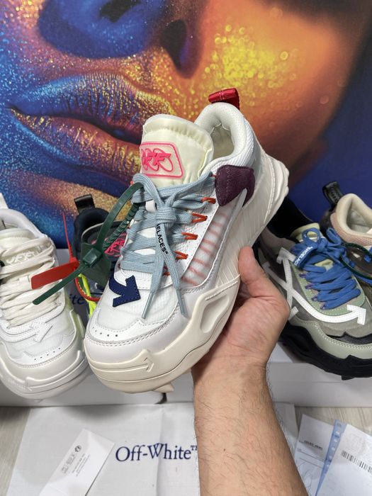 Adidasi Off White ODSY piele naturala Full Box colectie noua Premium