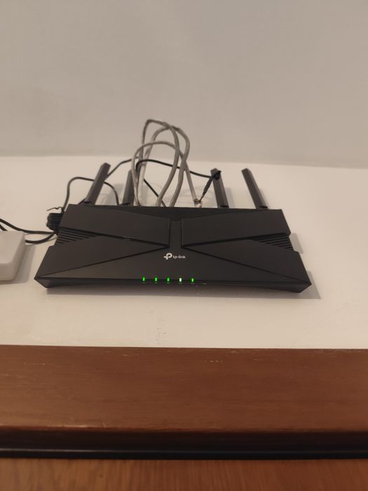 TP-Link Archer AX20 AX1800 Wi-Fi 6 рутер като нов, напълно изправен и запазен
