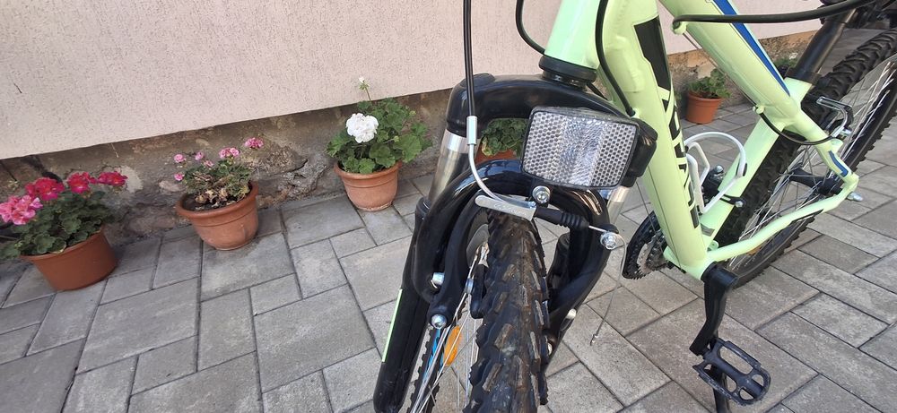 Bicicleta x-fact flash verde