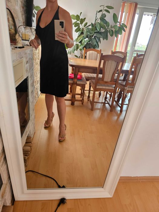 Rochie catifea eleganta, marime M, noua