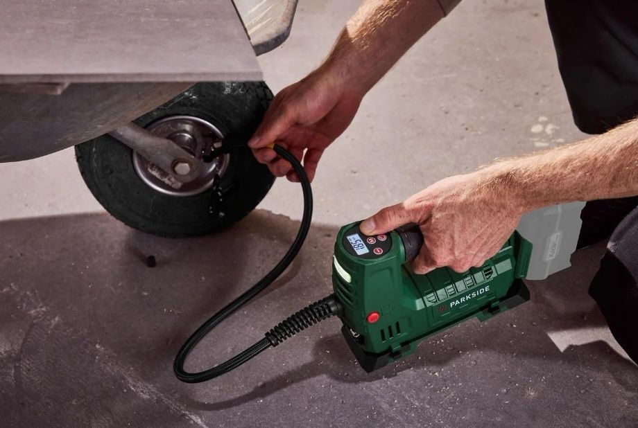 акумулаторен компресор 20v Парксайд /Parkside