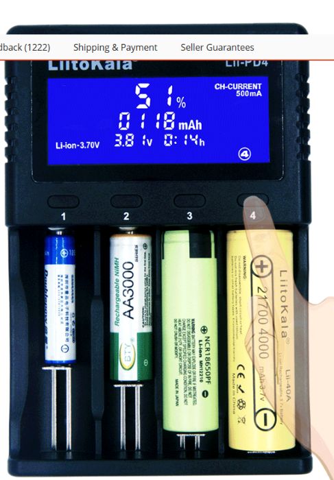 Интелигентно зарядно устройство с информационен цифров дисплей