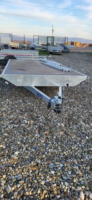 Remorca 750 KG Platforma Plana 4100 MM X 2100 MM - PLATA IN RATE !