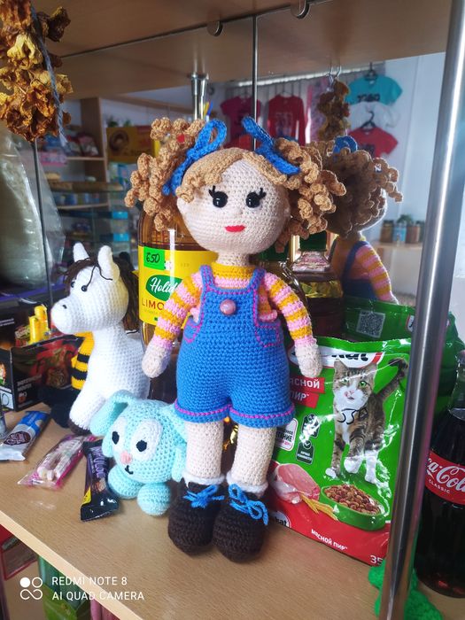 Вязаные игрушки ручной работы