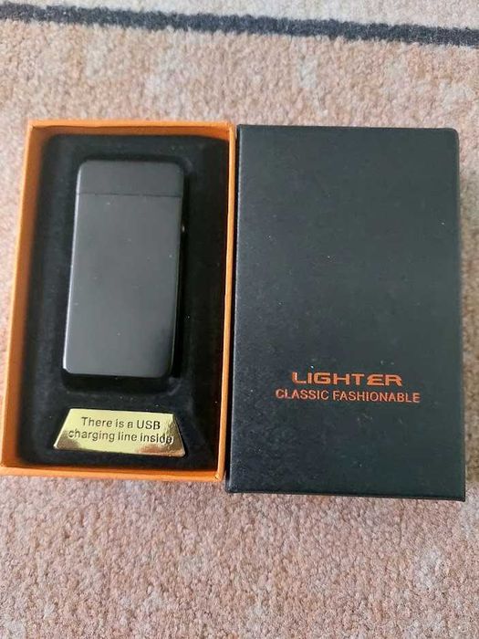 Двойно плазмена електрическа USB запалка! Метална! ЛЪВ СКОРПИОН Орел Дракон