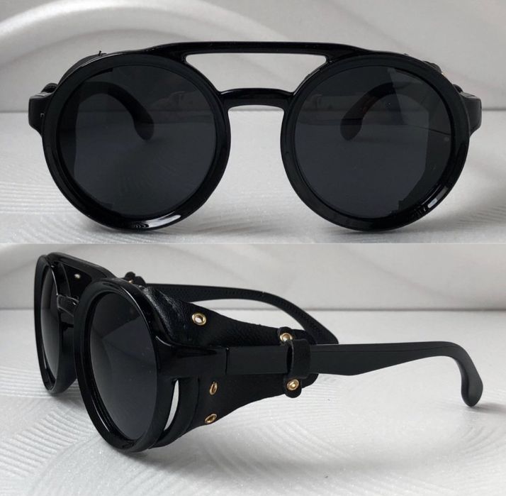 Мъжки Слънчеви Очила със Кожа по модел на Carrera