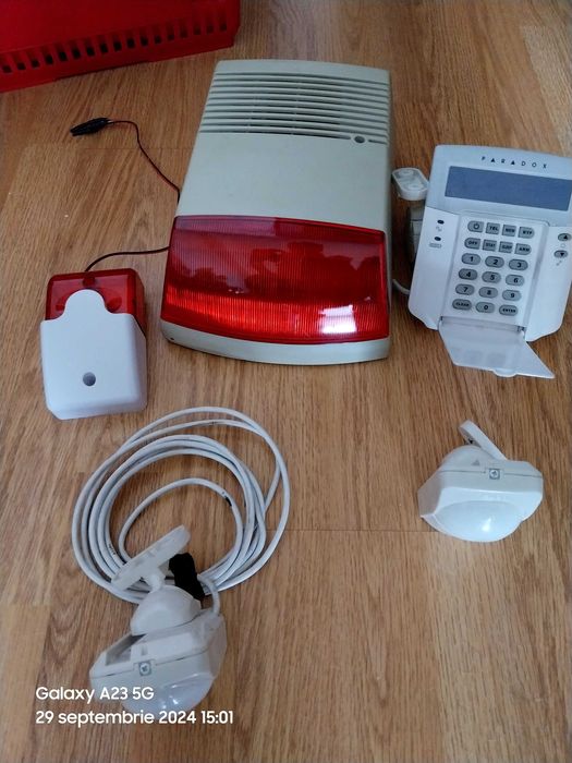 Sistem profesional complet detectie si alarmare la efractie si video