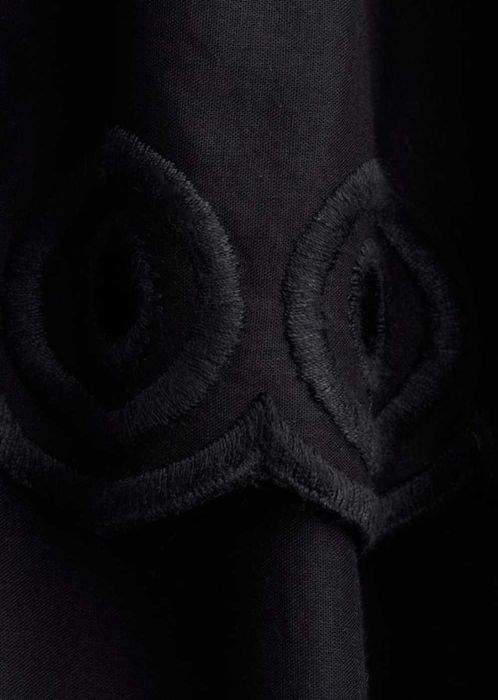 Платье,  бренд H&M, цвет чёрный,  размер М