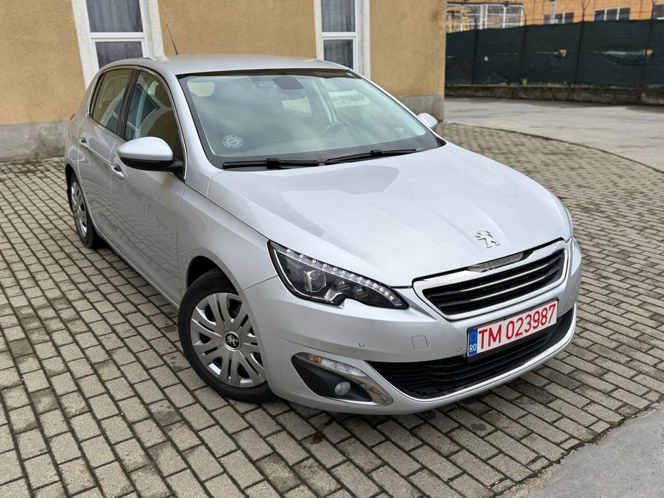 Peugeot 308, 1.6 benzina, 125 cai, euro 5, 2014, scurt, impecabil