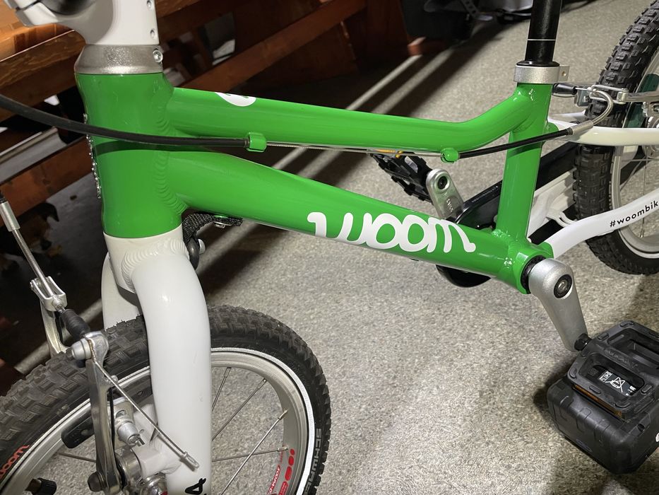 Vand bicicleta copii woom 2 verde 2024