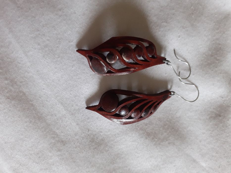 Комплект кожени бижута