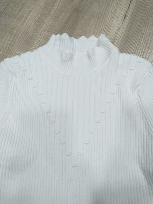 Водолазка кашемир и кофточка серая на 140-146