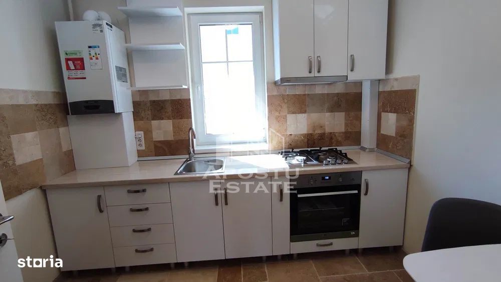 Apartament cu 2 camere, judetul Timis, Giroc, Centrala Proprie