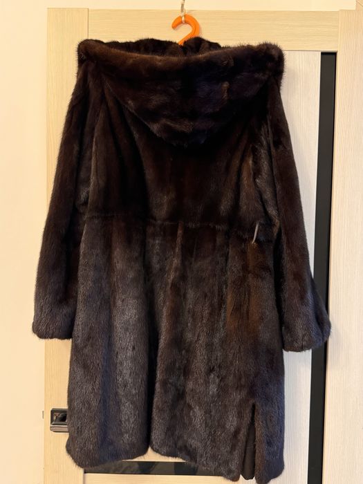 Натуральная норковая шуба