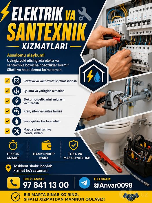 Elektrik. Santexnik.