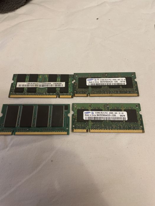 Memorii PC si de leptop vechi sdram ddr1ddr2