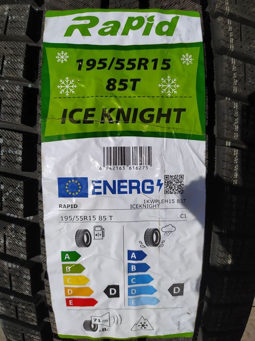 Rapid 195/55R15 Ice Knight