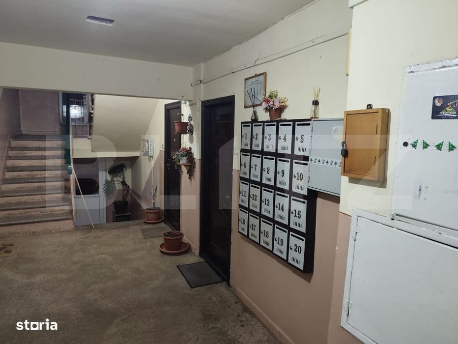 Apartament 3 camere la etajul 1 renovabil in Nufarul