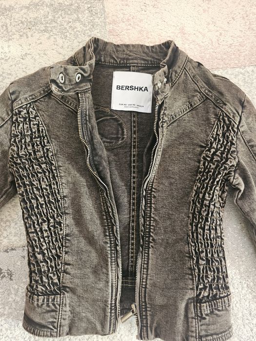 Късо дънкено якенце Bershka