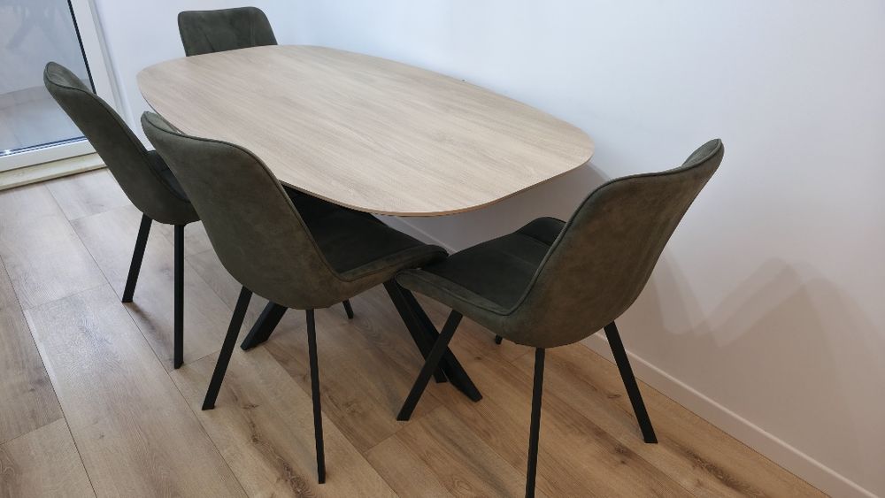 Masa Sufragerie/Bucatarie + Set 4 Scaune