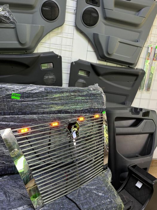 Хром решетка на газель бизнес