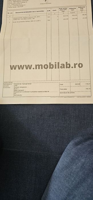 Proiector Vankyo 470